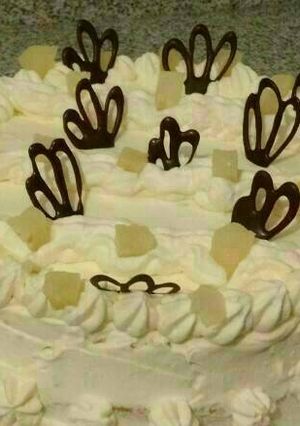 Una foto de Torta de Piña