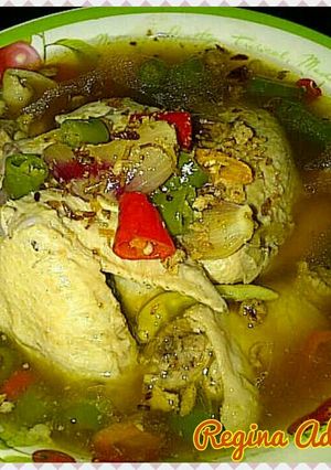 Foto resep Asem-asem Ayam Pedas Segar