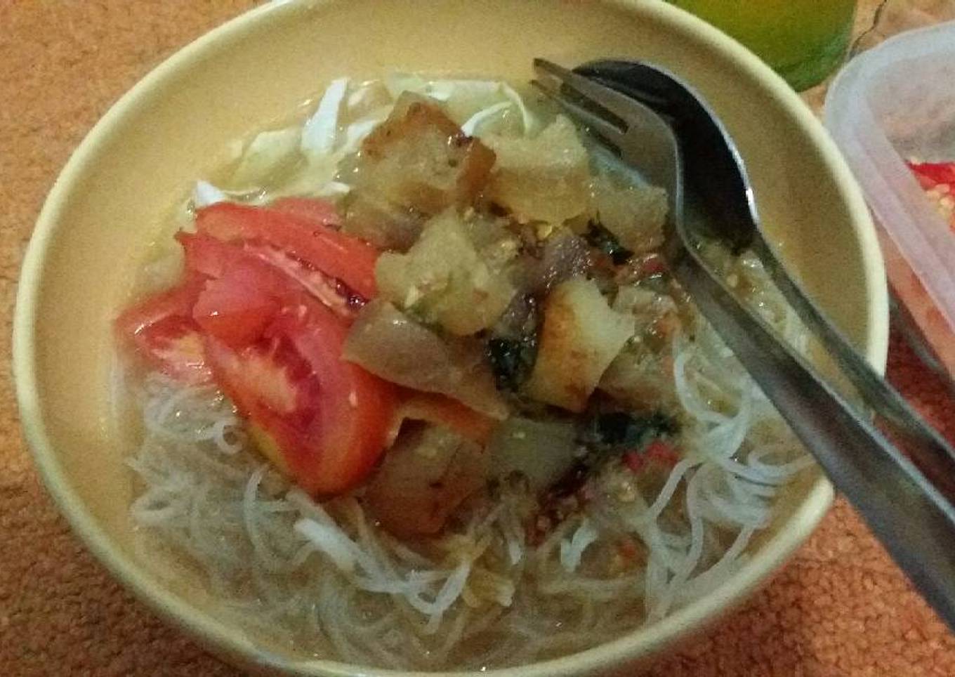 Soto kikil mantap