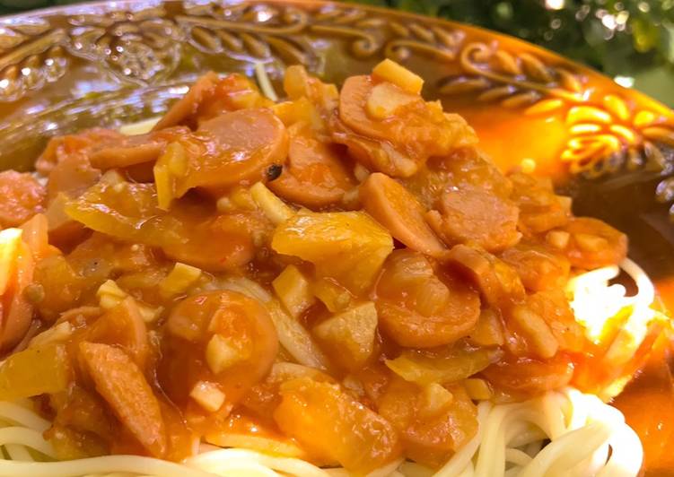 Langkah Mudah untuk Membuat Spaghetti saus homemade Anti Gagal