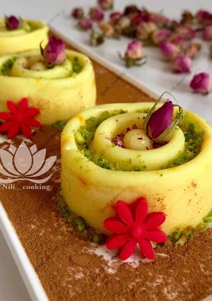 عکسی از دستور ماقوت بستنی