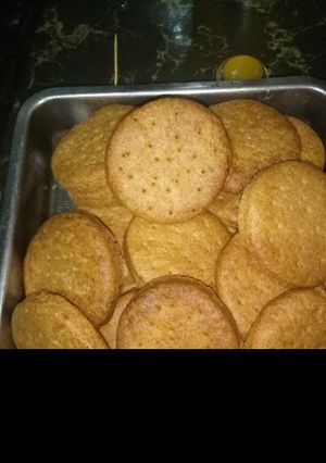 A picture of Digestive biscuits#theme challenge.