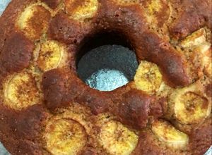 Foto de Bolo de banana e aveia sem açúcar