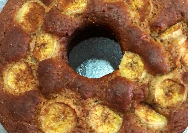 Bolo de banana e aveia sem açúcar