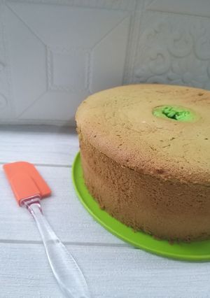Foto resep Chiffon Cake Pandan 6 telur