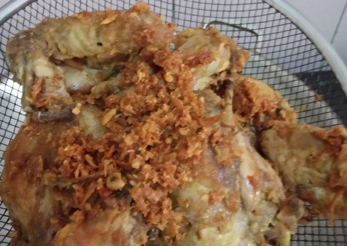 Ayam Goreng Gurih dan Praktis