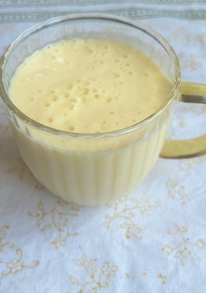 Una foto de Batut de Kèfir amb mango