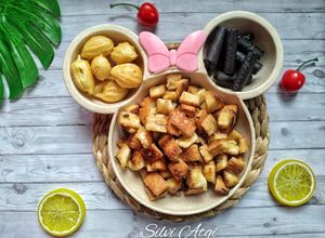 Foto resep Caramel Bread Popcorn (Popcorn Pinggiran Roti Tawar)