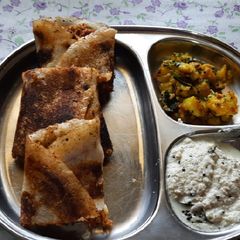 Crispy Rava Mysore masala dosa A picture of Crispy Rava Mysore masala dosa.