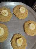 Galletitas de garbanzos con harina de lino y 🍌