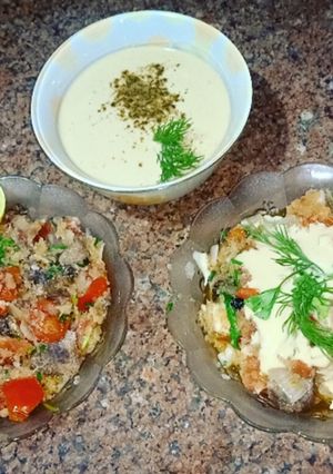 صورة لوصفة سلطه الرنجه اللذيذه يمم يممم ❤