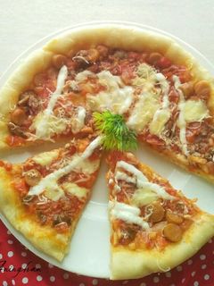 Foto resep Pizza.. ulen 3 menit tetap empyuk