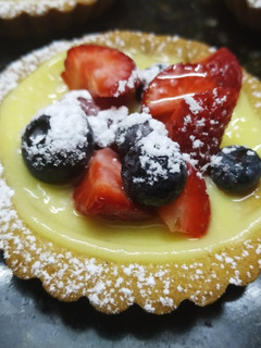 Una foto de Mini tartaletas de frutas 🍰 🍓 (masa de galletas de jengibre)