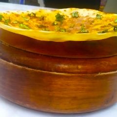 A picture of Restaurant Style Karari Roti.