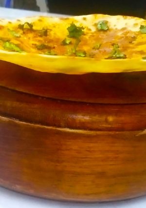 A picture of Restaurant Style Karari Roti.