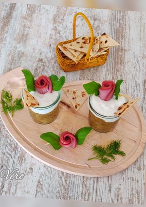 Une photo de Caviar d’aubergine en verrine