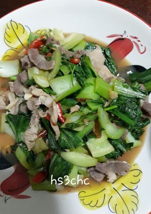 รูปของ กวางตุ้งฮ่องกงผัดหมู