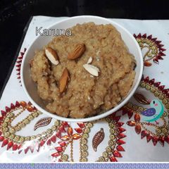 A picture of Moong dal halwa.