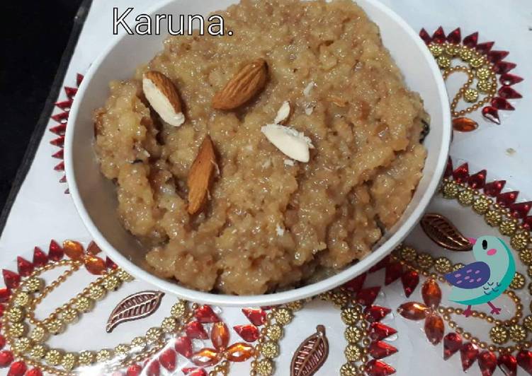 Moong dal halwa