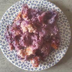 A picture of Red Cabbage Bubble and Squeak.
