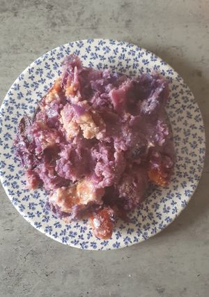 A picture of Red Cabbage Bubble and Squeak.
