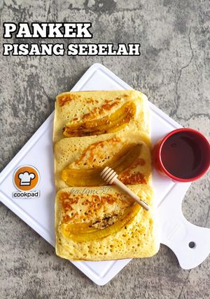 Gambar Pancake Pisang Sebelah