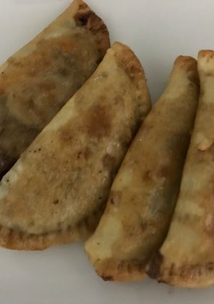 A picture of Nutella empanadas.