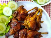Gambar menthok bakar
