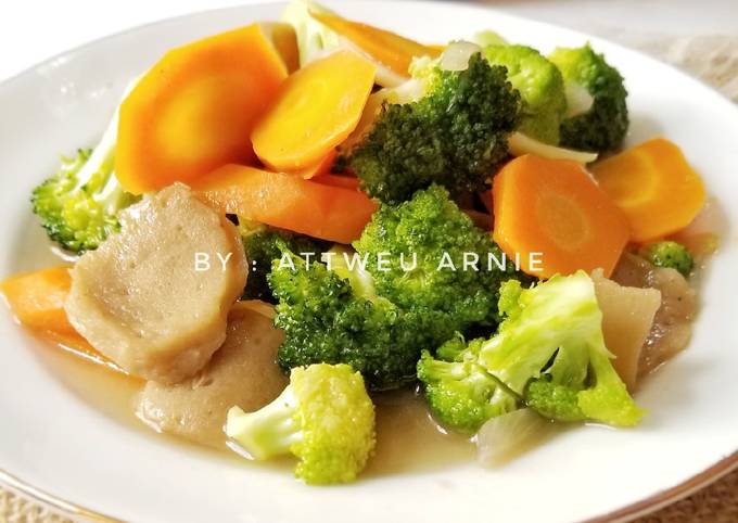 Resep Resep Tumis Wortel Brokoli Baso Mudah Banget Oleh Attweu Arnie