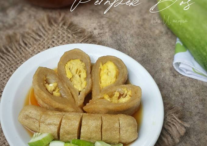 Langkah Mudah untuk Menyiapkan Pempek dos (tanpa ikan), Sempurna