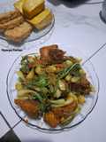 Tumis Lengkio Ikan Gabus Asin