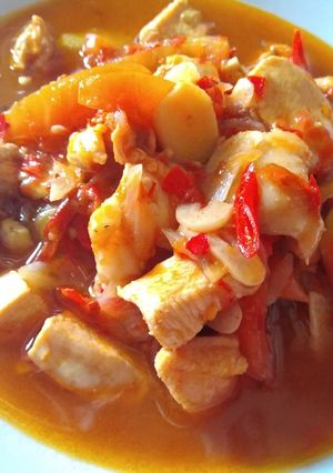 Foto resep Ayam saus padang super simpel