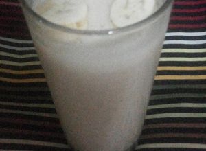 รูปของ Banana Honey Grain Smoothies