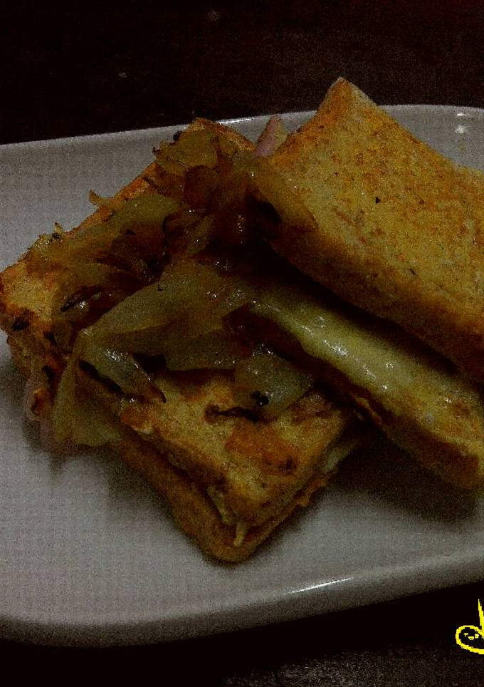 Una foto de Sándwich lactal caliente