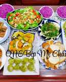 Mâm cơm chay cúng rằm tháng 7(Lễ Vu Lan)