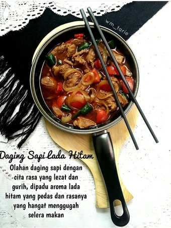 Cara Gampang Menyiapkan Resep Daging sapi lada hitam Anti Ribet, Mantap