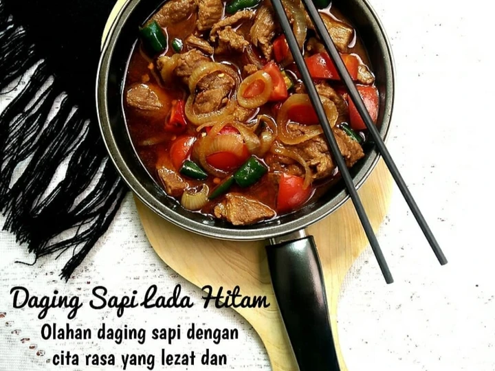 Cara Gampang Menyiapkan Resep Daging sapi lada hitam Anti Ribet, Mantap