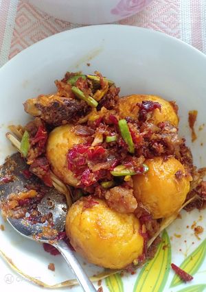Foto resep Telor Balado Petey
