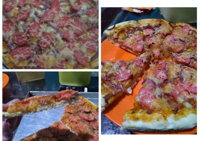 Resep Pizza rumahan ala saya Anti Gagal
