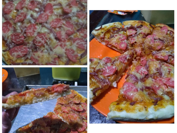 Resep Pizza rumahan ala saya Anti Gagal