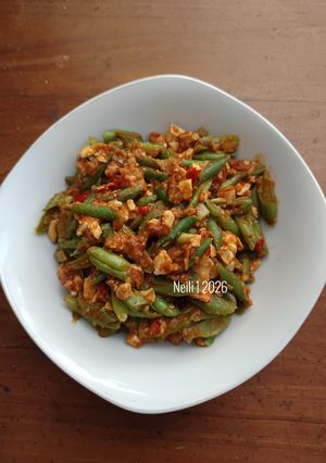 Foto resep Buncis Terasi Telur Asin