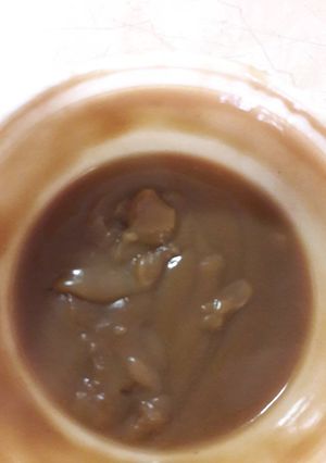 Una foto de Gravy para pavo o gravy clásico