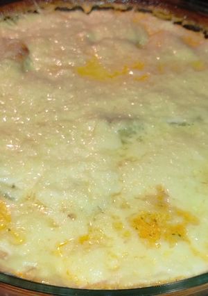 Sajtos rakott burgonya recept fotója