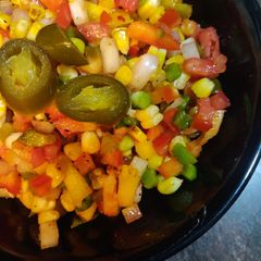 A picture of Mexican Corn Salsa.