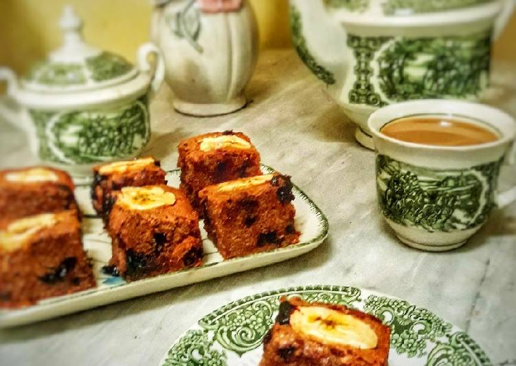 Banana butter cake (cake pisang)