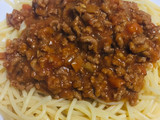 Espaguetis con boloñesa
