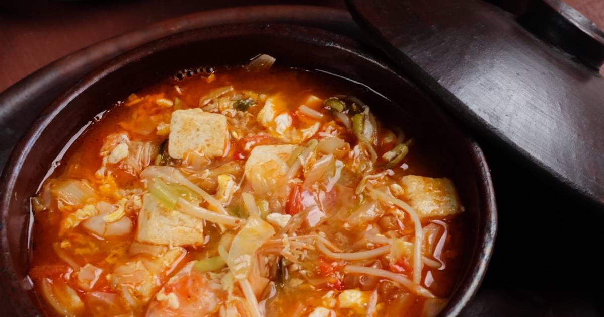 Resep Sup Tahu Pedas Ala Korea Oleh Lis Achmady Cookpad