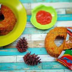 A picture of Donat indomie viral.
