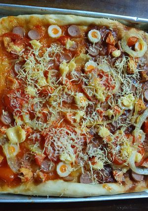 Foto resep Pizza saos campur