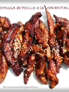 Una foto de Pechuga de pollo fácil a la oriental